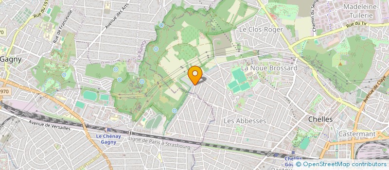 localisation de l'entreprise VILLA MURESAN  CHELLES