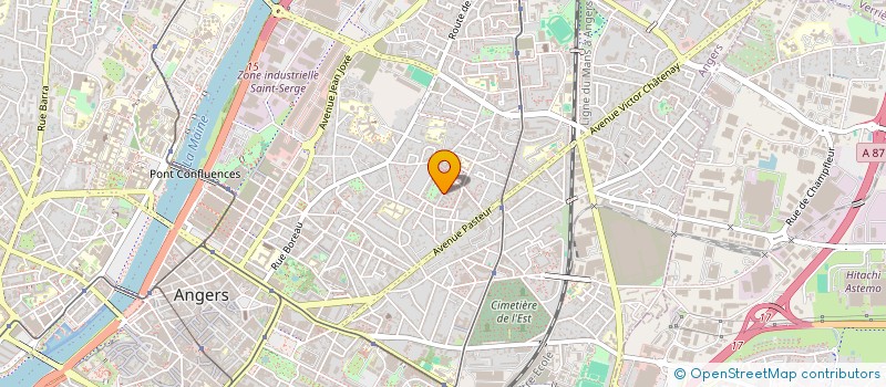 localisation de l'entreprise VILLA N à ANGERS