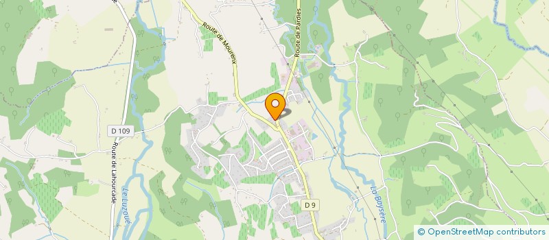 localisation de l'entreprise VILLA NADINE à MONEIN