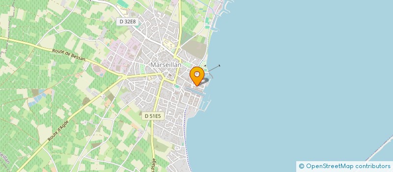 localisation de l'entreprise VILLA NANA à MARSEILLAN