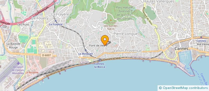 localisation de l'entreprise VILLA NOVA MAGETTE à CANNES