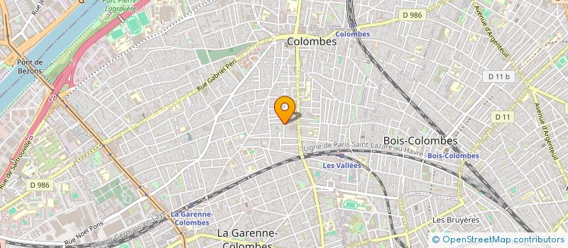 localisation de l'entreprise VILLA ODETTE à COLOMBES