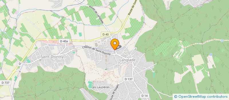 localisation de l'entreprise VILLA OLIVA  LANGLADE