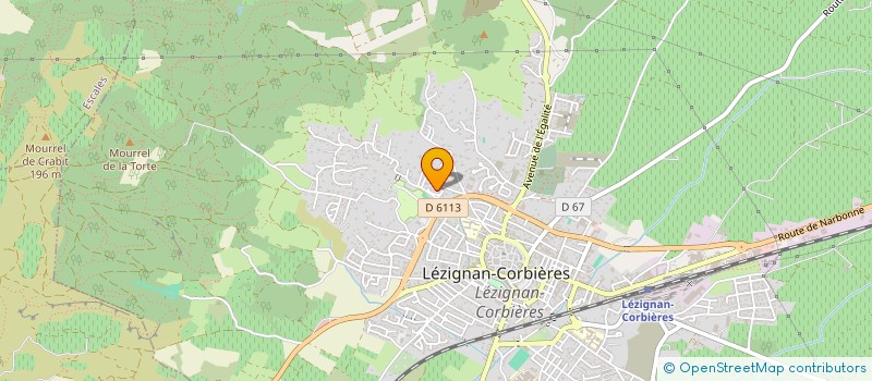localisation de l'entreprise VILLA ORMA  LEZIGNAN-CORBIERES
