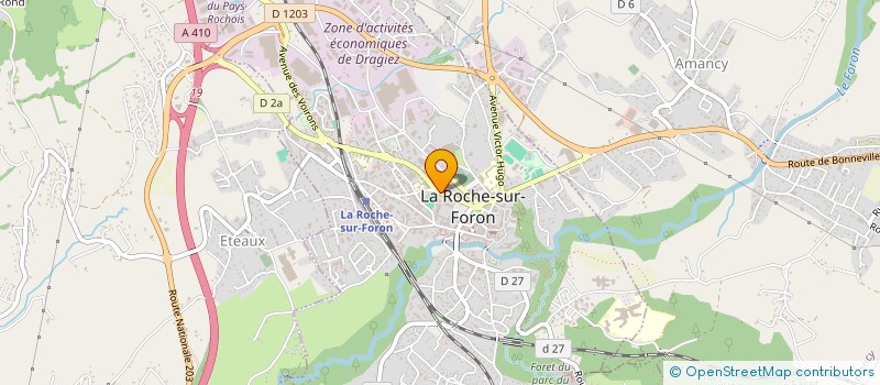 localisation de l'entreprise VILLA ORSIER  LA ROCHE-SUR-FORON