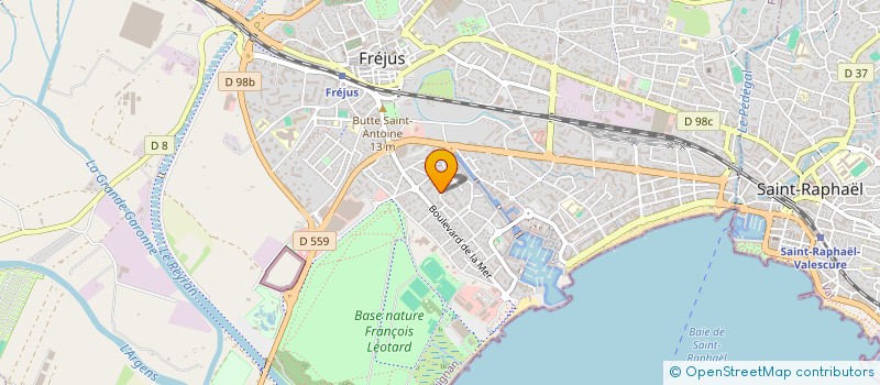 localisation de l'entreprise VILLA PALATINE à FREJUS