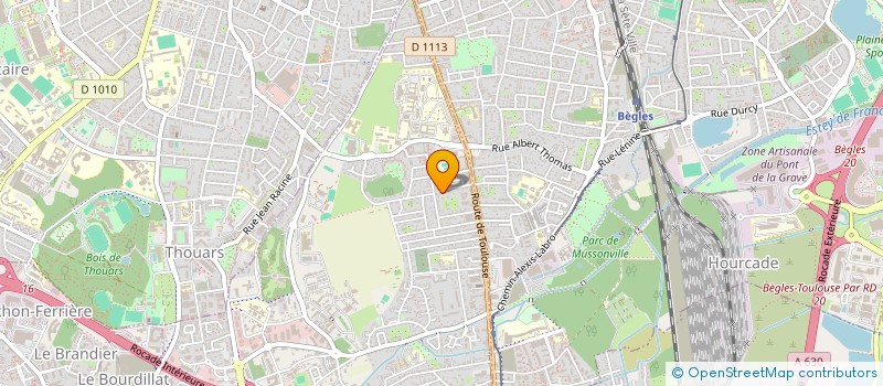 localisation de l'entreprise VILLA PALERME  VILLENAVE-D'ORNON