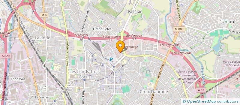 localisation de l'entreprise VILLA PAROSEAUX II à TOULOUSE