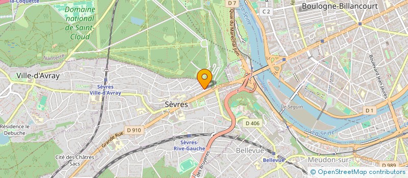 localisation de l'entreprise VILLA PASTORE SERBA à SEVRES