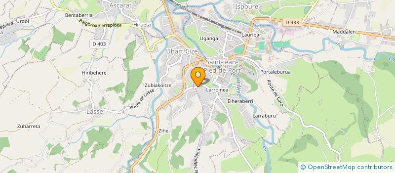 localisation de l'entreprise VILLA PEKOMAAST  UHART-CIZE