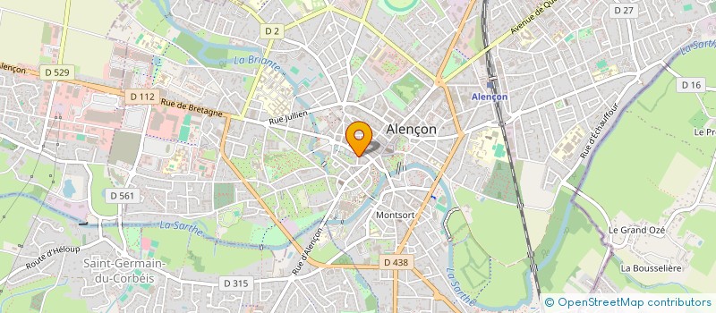 localisation de l'entreprise VILLA PERA ALENCON à ALENCON