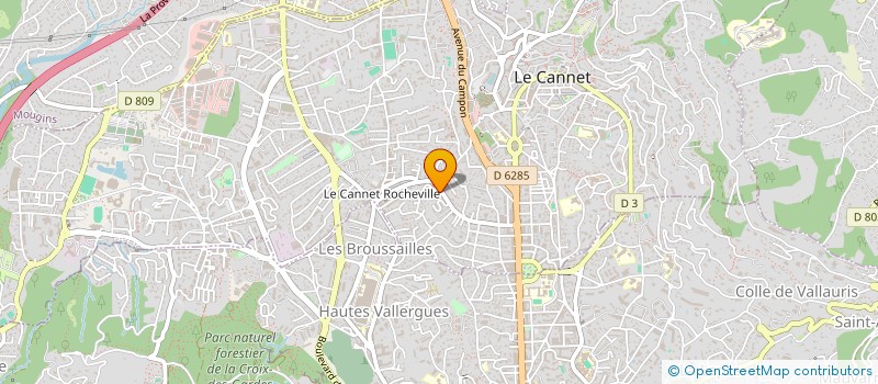 localisation de l'entreprise VILLA PIERJEA à LE CANNET
