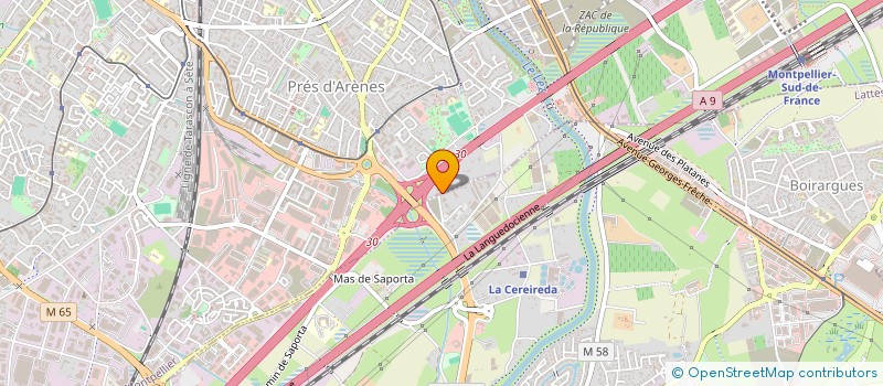 localisation de l'entreprise VILLA PIETRAMAGGIORE SCI à MONTPELLIER