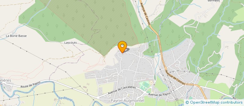 localisation de l'entreprise VILLA PINEWOOD  PAYRIN-AUGMONTEL