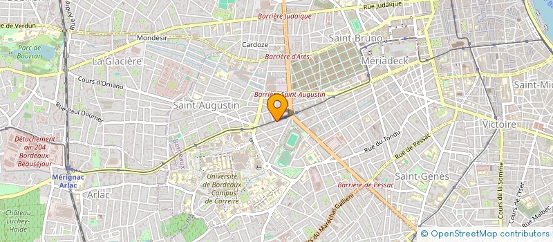 localisation de l'entreprise VILLA PIO  BORDEAUX