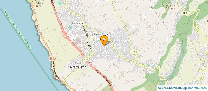 localisation de l'entreprise VILLA PITON  SAINT-LEU