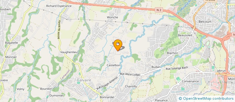 localisation de l'entreprise VILLA POSTROS LOUISON  BAIE-MAHAULT