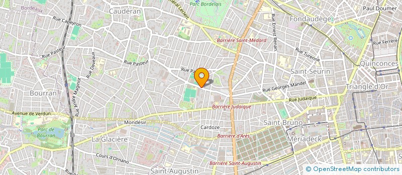 localisation de l'entreprise VILLA PRIMROSE à BORDEAUX