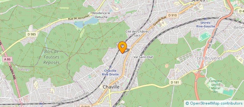 localisation de l'entreprise VILLA PUNTA D'ARASO VETP à CHAVILLE