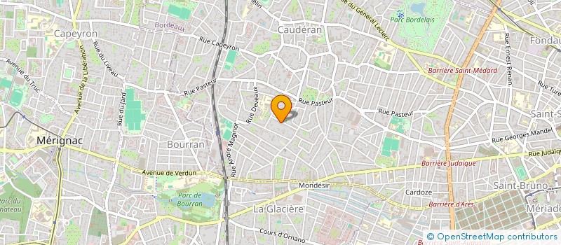 localisation de l'entreprise VILLA QUIETUDE  BORDEAUX