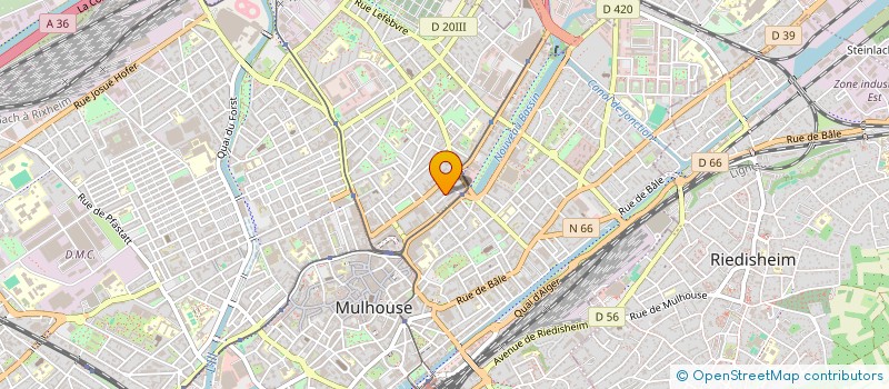 localisation de l'entreprise VILLA R  MULHOUSE