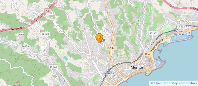 localisation de l'entreprise VILLA RAMINGAO à ROQUEBRUNE-CAP-MARTIN