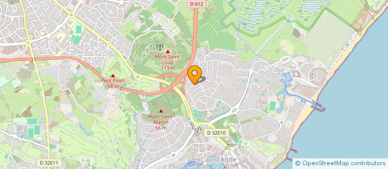 localisation de l'entreprise VILLA RASOA à AGDE
