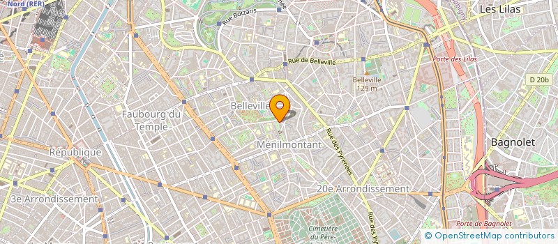 localisation de l'entreprise VILLA RAYMONDE  PARIS