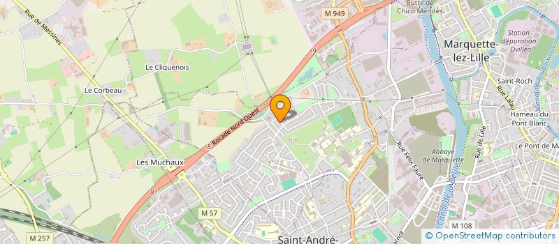 localisation de l'entreprise VILLA RENAIX  MARQUETTE-LEZ-LILLE