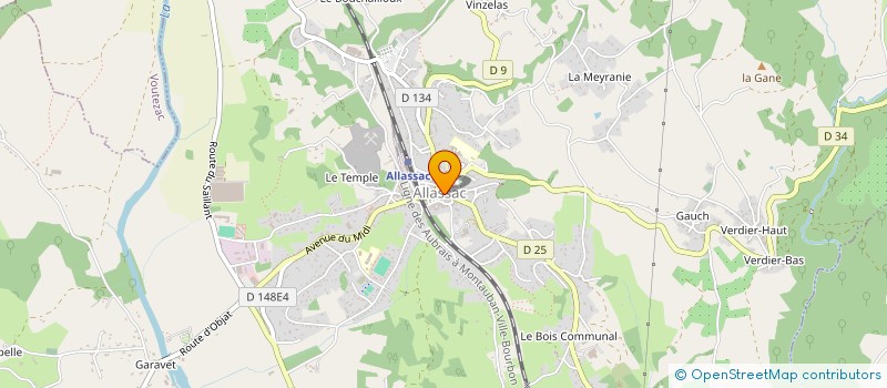 localisation de l'entreprise VILLA RENOV à ALLASSAC