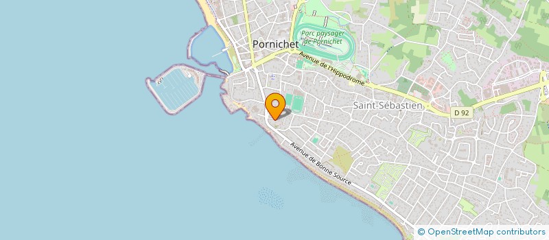 localisation de l'entreprise VILLA RHEA  PORNICHET