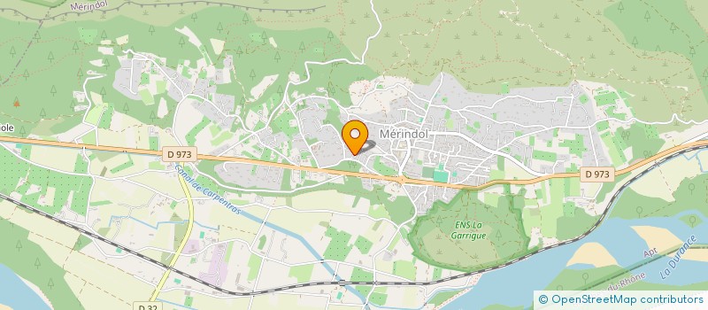 localisation de l'entreprise VILLA RICHELME  MERINDOL