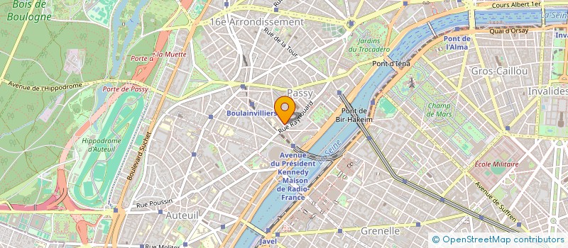 localisation de l'entreprise VILLA ROBINSON SAINT RAPHAEL à PARIS
