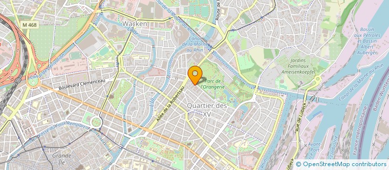 localisation de l'entreprise VILLA ROJO à STRASBOURG