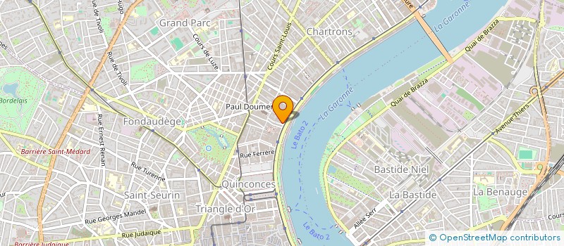 localisation de l'entreprise VILLA ROMA  BORDEAUX