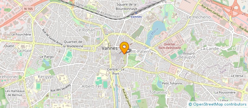 localisation de l'entreprise VILLA ROMANA à VANNES