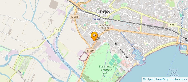localisation de l'entreprise VILLA ROMANA KB à FREJUS