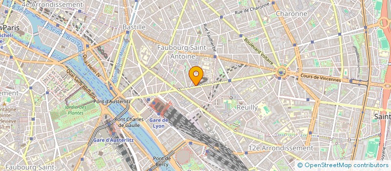 localisation de l'entreprise VILLA ROSA à PARIS