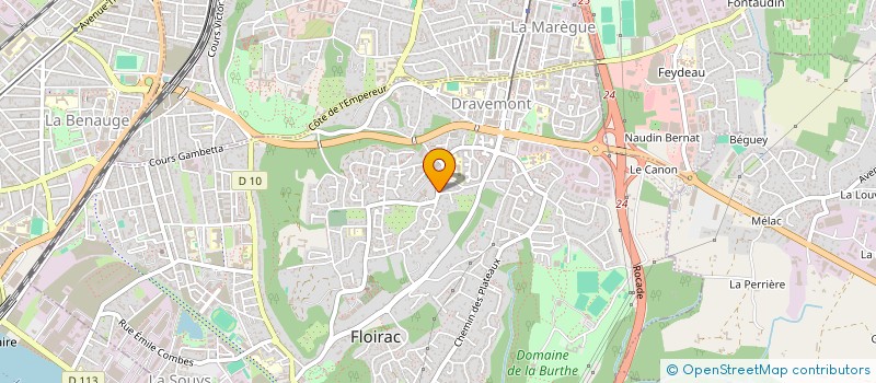 localisation de l'entreprise VILLA ROSA  FLOIRAC