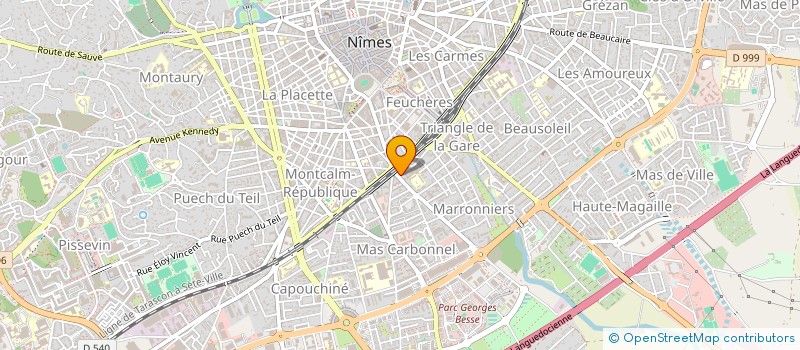 localisation de l'entreprise VILLA RUFFI à NIMES