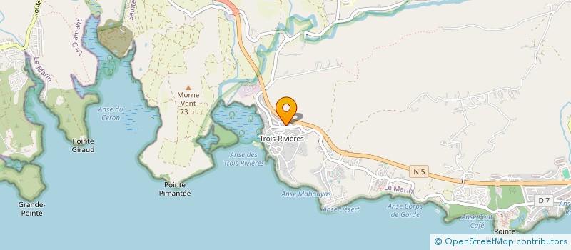 localisation de l'entreprise VILLA SABLE ET COLIBRIS  SAINTE-LUCE