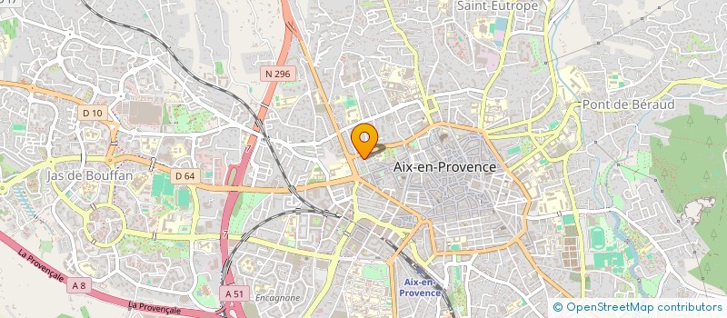 localisation de l'entreprise VILLA SAINT AZUR à AIX-EN-PROVENCE
