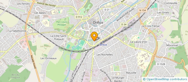 localisation de l'entreprise VILLA SAINT MARTIN à DREUX