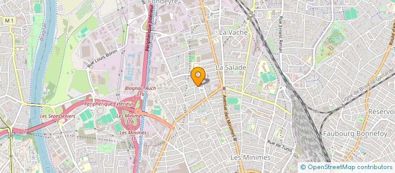 localisation de l'entreprise VILLA SANTE à TOULOUSE