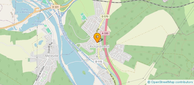 localisation de l'entreprise VILLA-SIBON  RICHARDMENIL