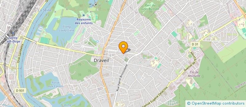 localisation de l'entreprise VILLA ST JOSEPH COMMUN RELIG76 à DRAVEIL