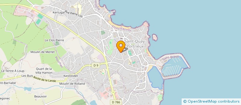 localisation de l'entreprise VILLA STEREDENN  SAINT-QUAY-PORTRIEUX
