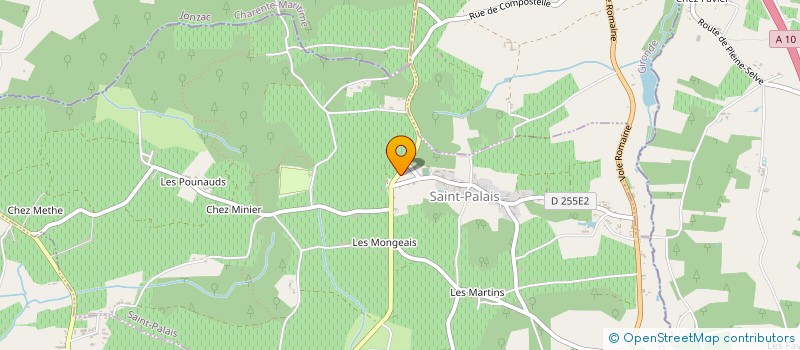 localisation de l'entreprise VILLA SYBELLE  SAINT-PALAIS