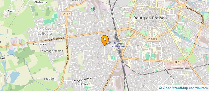 localisation de l'entreprise VILLA SYRACUSE à BOURG-EN-BRESSE