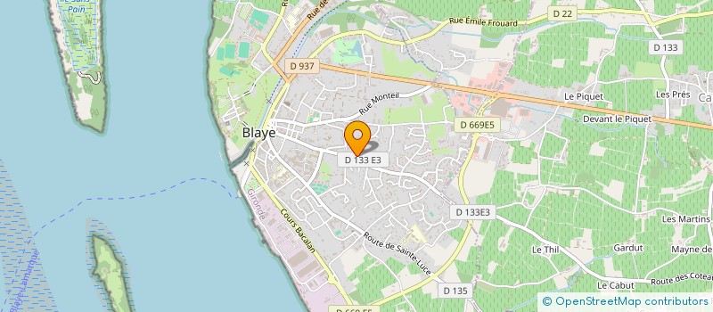 localisation de l'entreprise VILLA THU LY  BLAYE